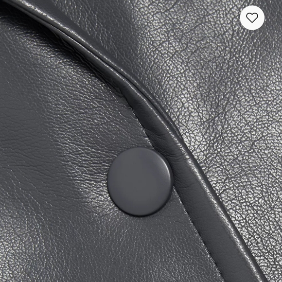 Alice and Olivia Vegan Leather Blazer - Picture 5 of 5